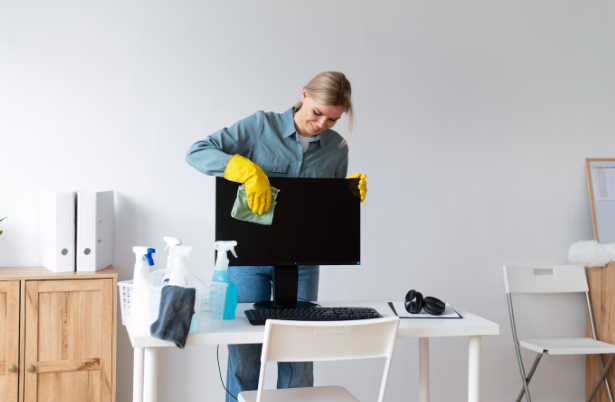 Office Electronics Cleaning: How to Safely Clean Your Work Computer