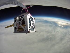 CubeSat in space