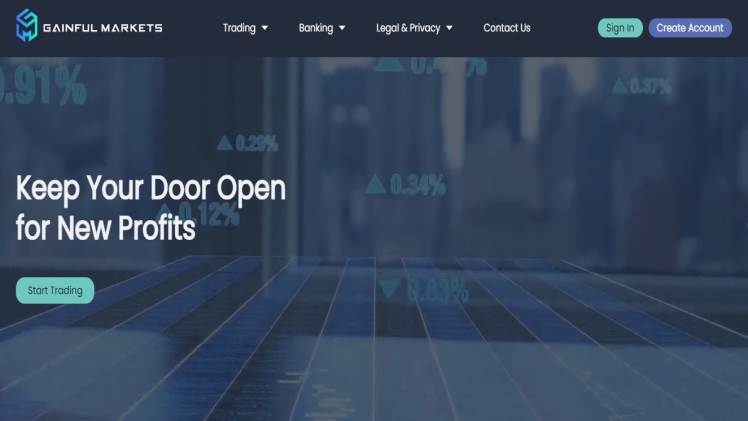 Gainful Markets Website