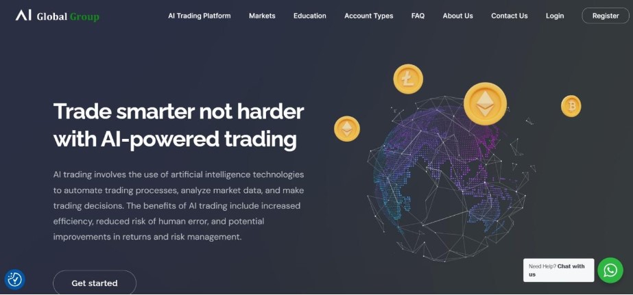 AI Global Group website