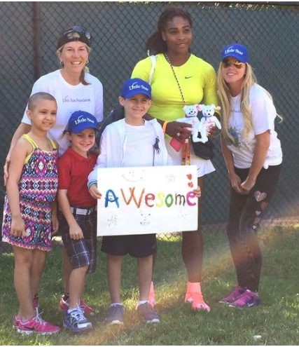 Tennis Champion Discovers Her Lifelong Mission: Supporting Ailing Children
