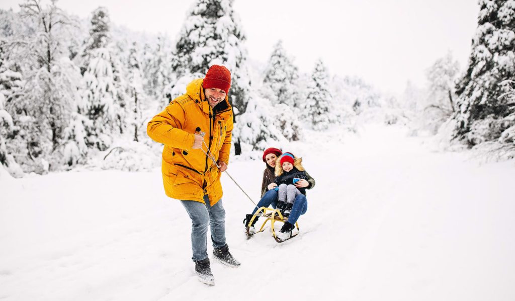 Sharing your winter sports’ enthusiasm with toddlers